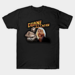 Duane Allman retro style T-Shirt